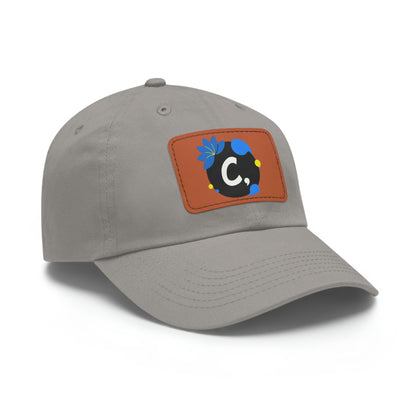 COMMaDiTYbrand *Leather Logo Patch" Dad Hat (available in multiple colors)