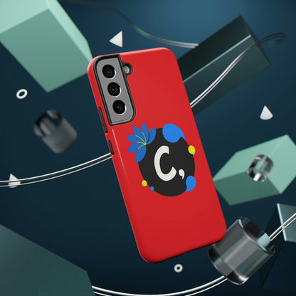 COMMaDiTYbrand All-Red *SiGNATuRE" Impact-Resistant iPhone 13 Phone Case