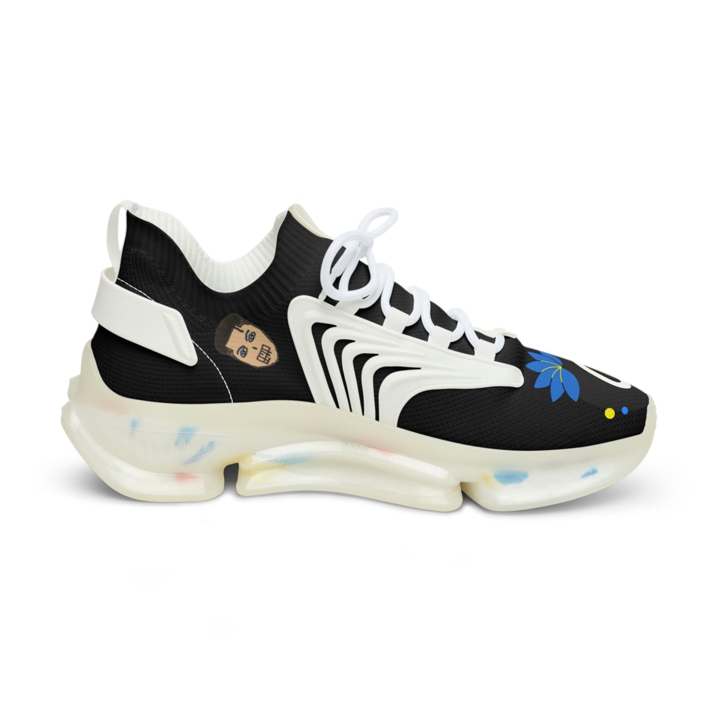COMMaDiTYbrand *SiGNATURE SHOE" Men's Mesh Sneakers (BlackWhite/WhiteBlack)