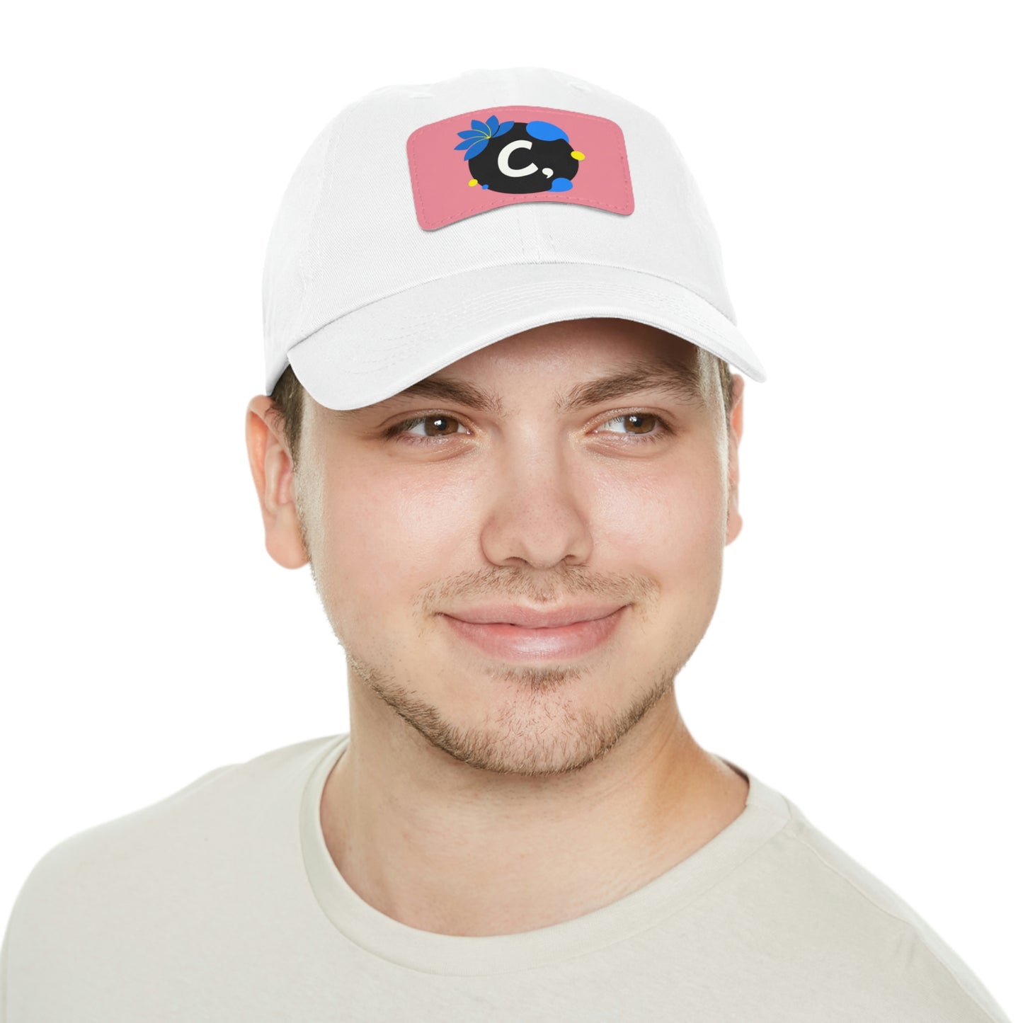 COMMaDiTYbrand *Leather Logo Patch" Dad Hat (available in multiple colors)