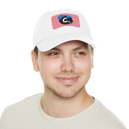 COMMaDiTYbrand *Leather Logo Patch" Dad Hat (available in multiple colors)