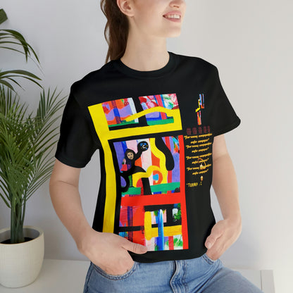 COMMaDiTYbrand *JUMPiN' THRU HooPS" Men's Short Sleeve T-Shirt
