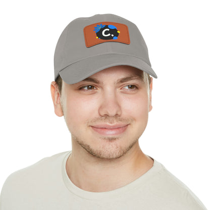 COMMaDiTYbrand *Leather Logo Patch" Dad Hat (available in multiple colors)