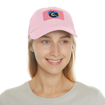 COMMaDiTYbrand *Leather Logo Patch" Dad Hat (available in multiple colors)