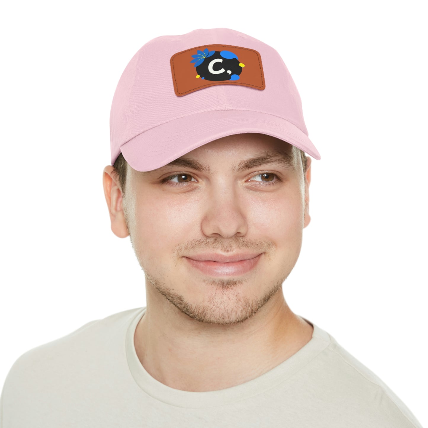COMMaDiTYbrand *Leather Logo Patch" Dad Hat (available in multiple colors)