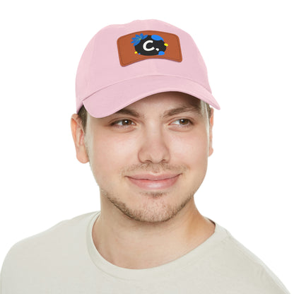 COMMaDiTYbrand *Leather Logo Patch" Dad Hat (available in multiple colors)