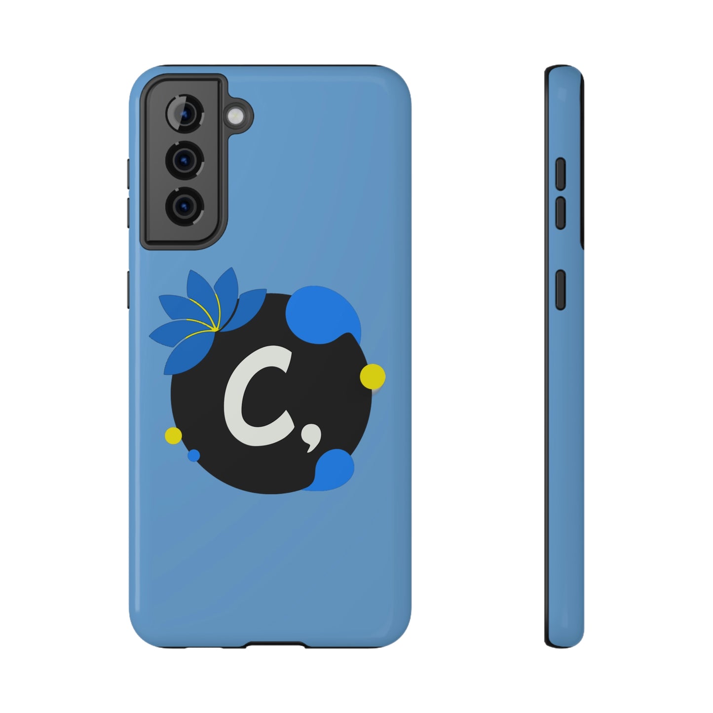 COMMaDiTYbrand SkyBlue *SiGNATuRE" Impact-Resistant Phone Case