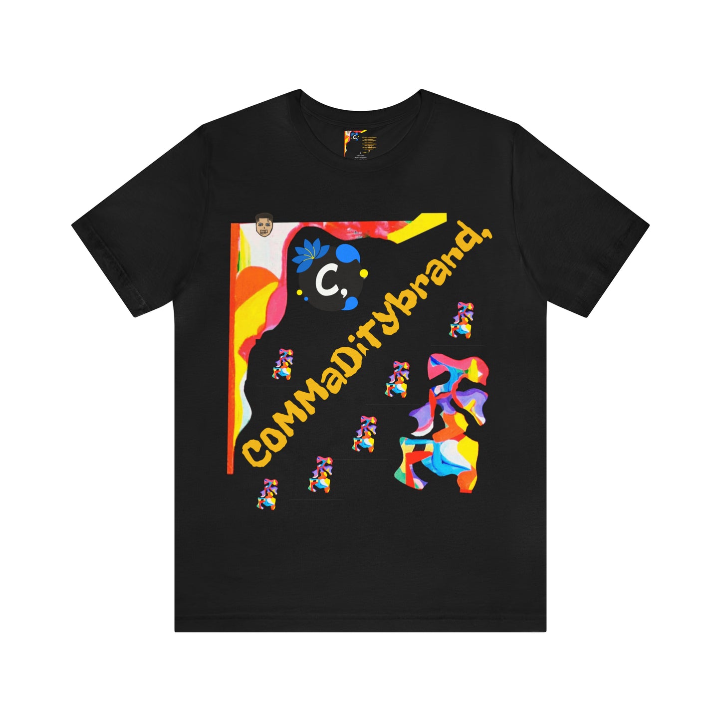 COMMaDiTYbrand *NFTDeSiGN2" Men's Short Sleeve T-Shirt