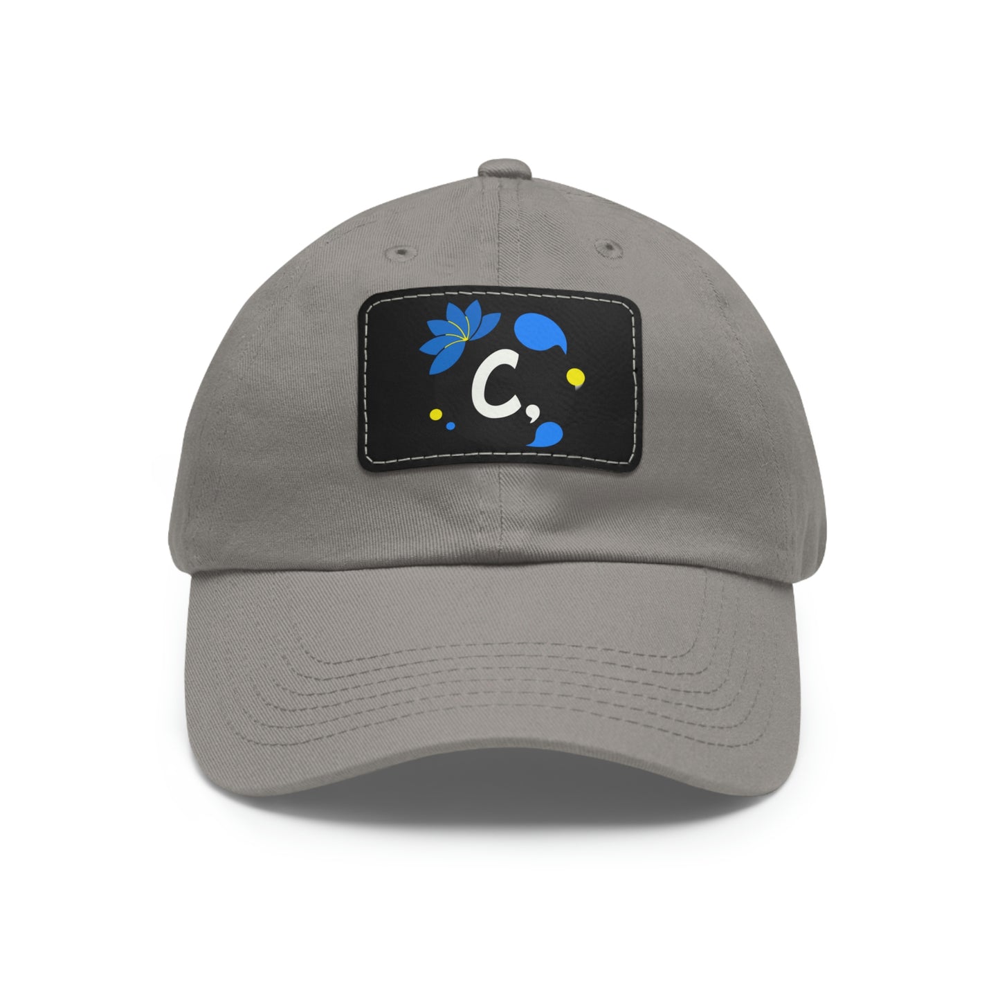 COMMaDiTYbrand *Leather Logo Patch" Dad Hat (available in multiple colors)