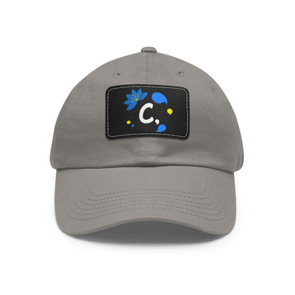 COMMaDiTYbrand *Leather Logo Patch" Dad Hat (available in multiple colors)