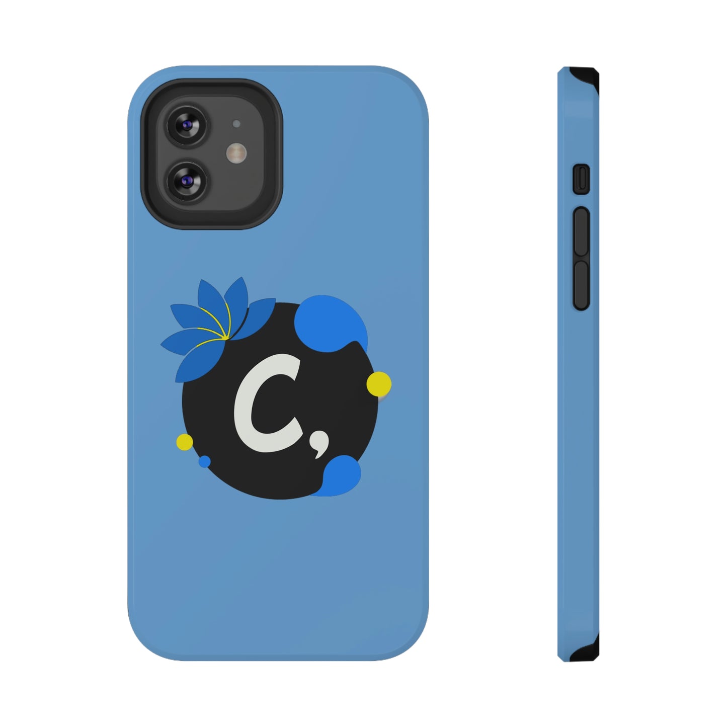 COMMaDiTYbrand SkyBlue *SiGNATuRE" Impact-Resistant Phone Case