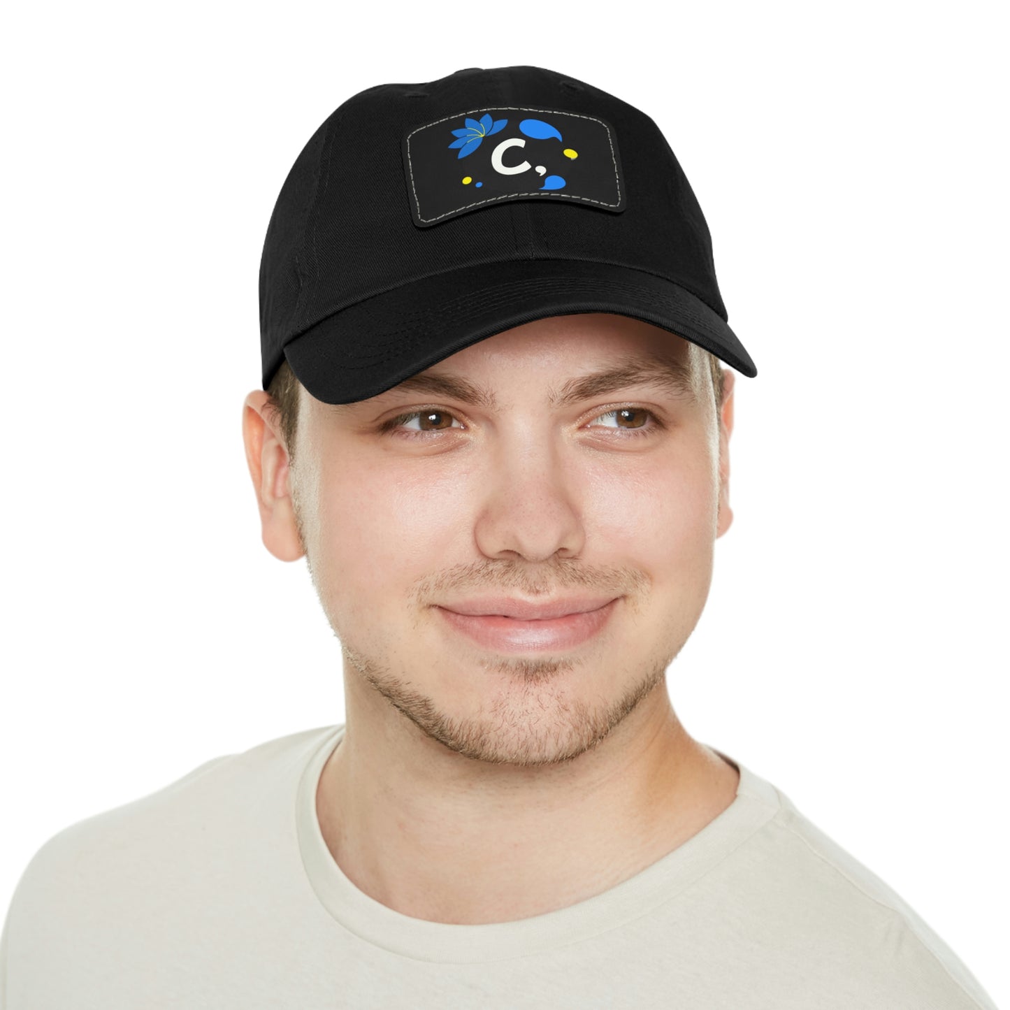 COMMaDiTYbrand *Leather Logo Patch" Dad Hat (available in multiple colors)