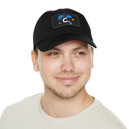 COMMaDiTYbrand *Leather Logo Patch" Dad Hat (available in multiple colors)