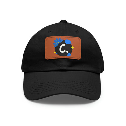 COMMaDiTYbrand *Leather Logo Patch" Dad Hat (available in multiple colors)