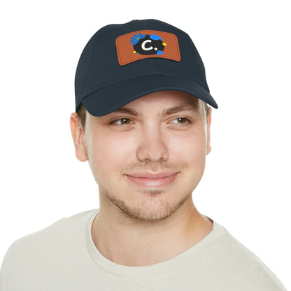 COMMaDiTYbrand *Leather Logo Patch" Dad Hat (available in multiple colors)