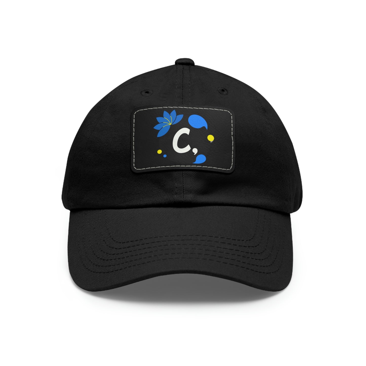 COMMaDiTYbrand *Leather Logo Patch" Dad Hat (available in multiple colors)