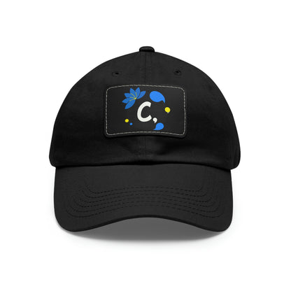 COMMaDiTYbrand *Leather Logo Patch" Dad Hat (available in multiple colors)