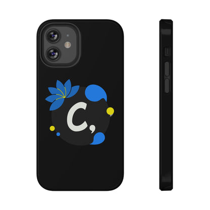 COMMaDiTYbrand *SiGNATuRE" All-Black Impact-Resistant Phone Case
