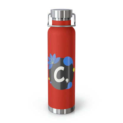 COMMaDiTYbrand *MEDiUM+MULTiCOLOR" Copper Vacuum Insulated Bottle, 22oz