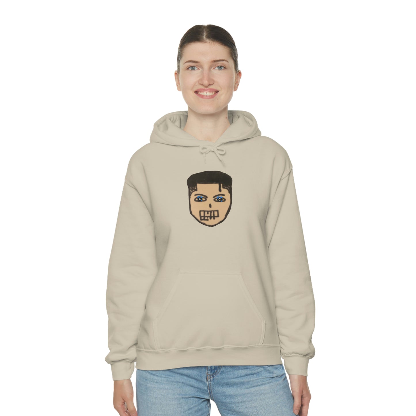 COMMaDiTYbrand Heavy Blend™ *BiGFACE" Women's Hooded Sweatshirt