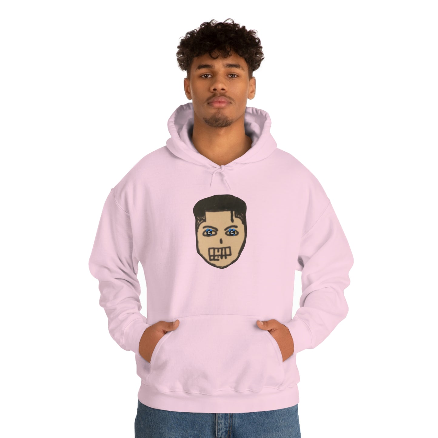 COMMaDiTYbrand Heavy Blend™ *BiGFACE" Men's Hooded Sweatshirt
