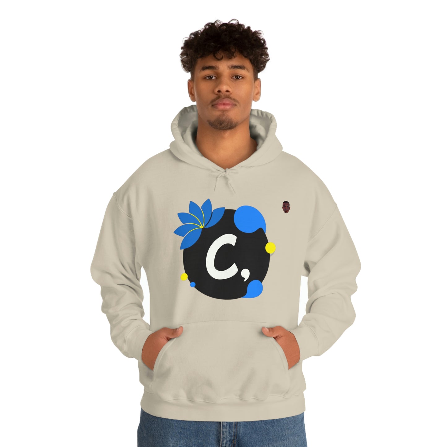 COMMaDiTYbrand *STAMPED" Men's Heavy Blend™ Hooded Sweatshirt