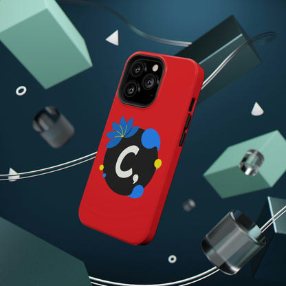 COMMaDiTYbrand All-Red *SiGNATuRE" Impact-Resistant iPhone 13 Phone Case