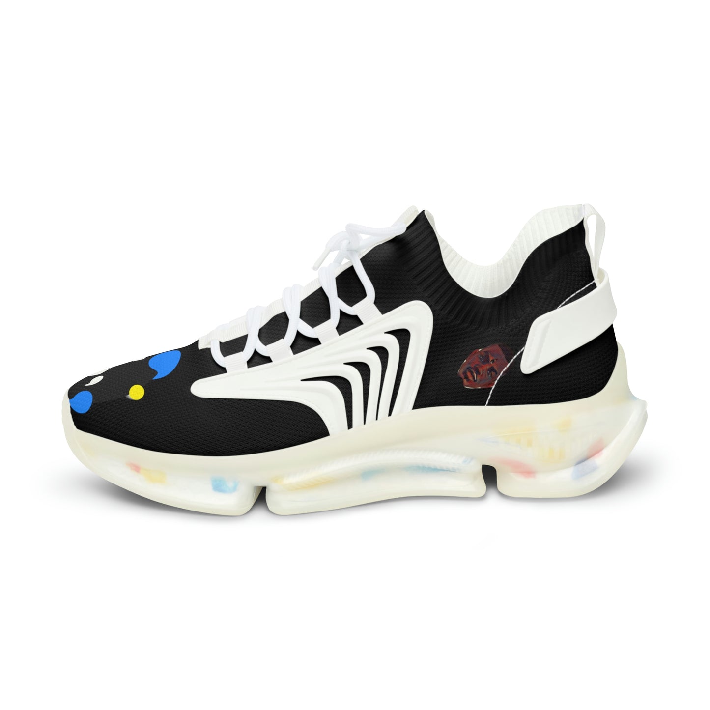 COMMaDiTYbrand *SiGNATURE SHOE" Men's Mesh Sneakers (BlackWhite/WhiteBlack)