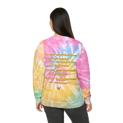 COMMaDiTYbrand *SiGNATURE" Women's Tie-Dye Sweatshirt