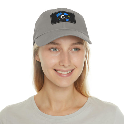 COMMaDiTYbrand *Leather Logo Patch" Dad Hat (available in multiple colors)
