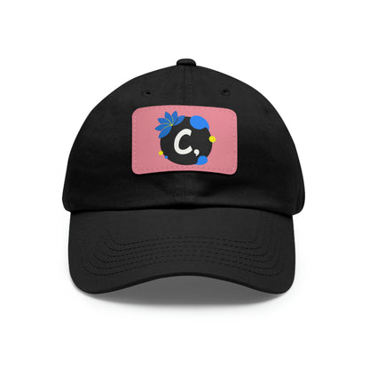 COMMaDiTYbrand *Leather Logo Patch" Dad Hat (available in multiple colors)