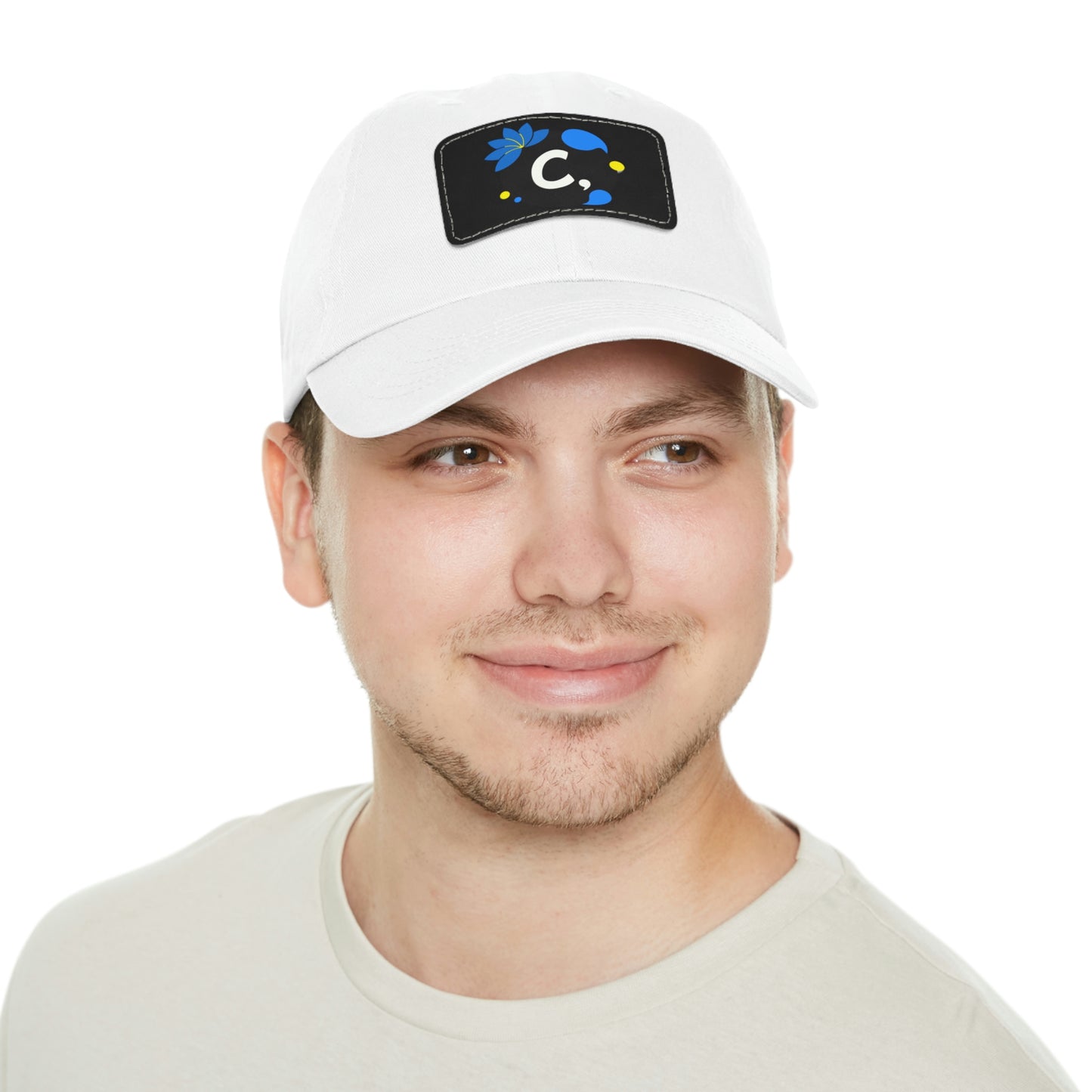 COMMaDiTYbrand *Leather Logo Patch" Dad Hat (available in multiple colors)