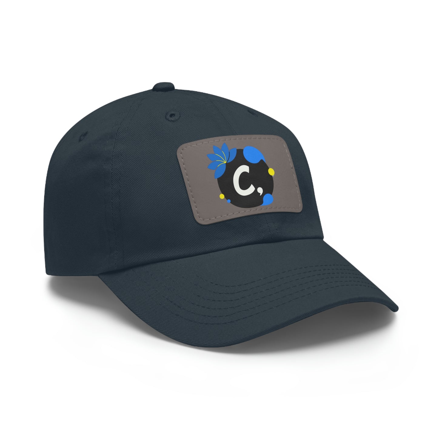 COMMaDiTYbrand *Leather Logo Patch" Dad Hat (available in multiple colors)