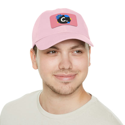 COMMaDiTYbrand *Leather Logo Patch" Dad Hat (available in multiple colors)