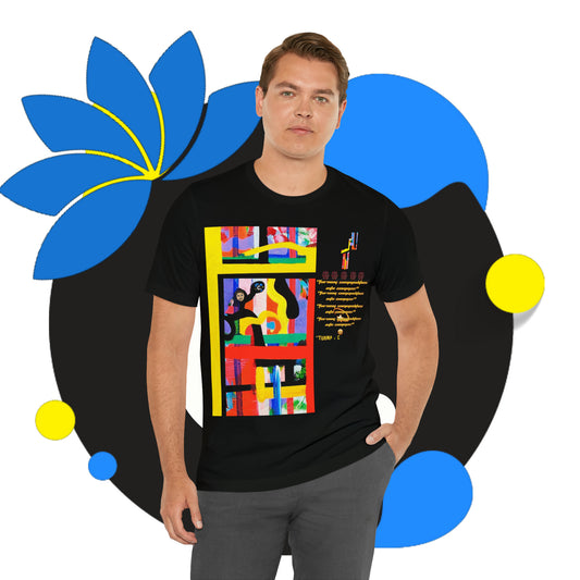 COMMaDiTYbrand *JUMPiN' THRU HooPS" Men's Short Sleeve T-Shirt
