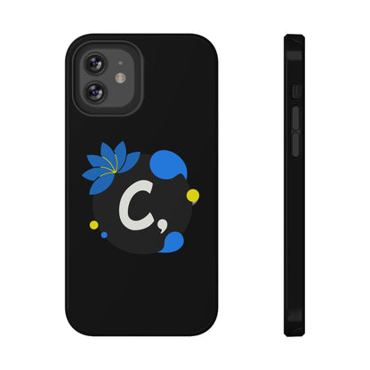 COMMaDiTYbrand *SiGNATuRE" All-Black Impact-Resistant Phone Case