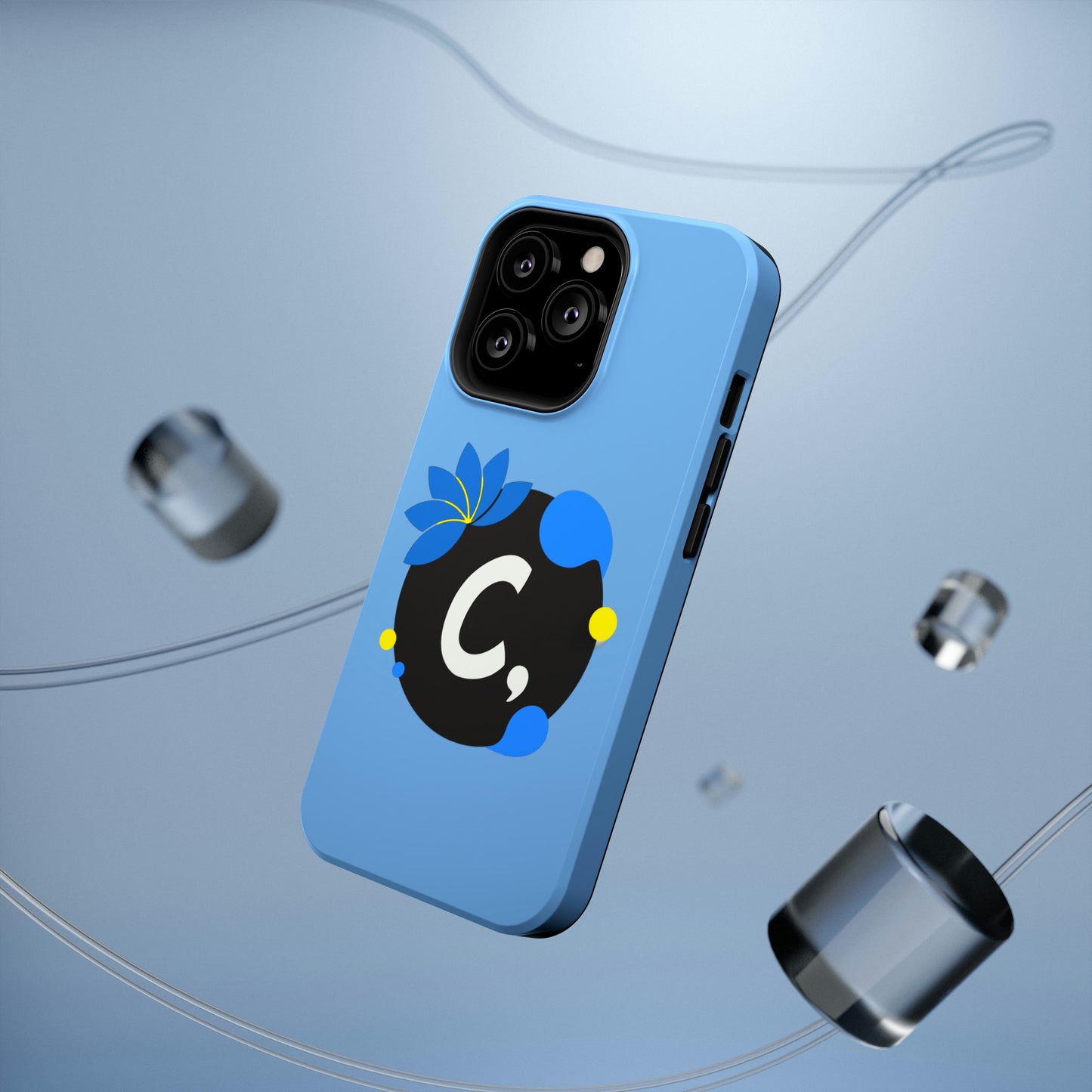 COMMaDiTYbrand SkyBlue *SiGNATuRE" Impact-Resistant Phone Case