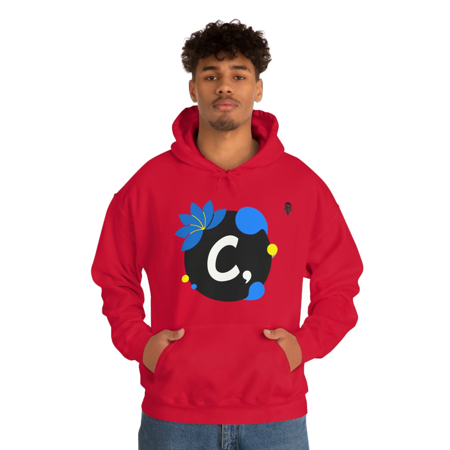 COMMaDiTYbrand *STAMPED" Men's Heavy Blend™ Hooded Sweatshirt