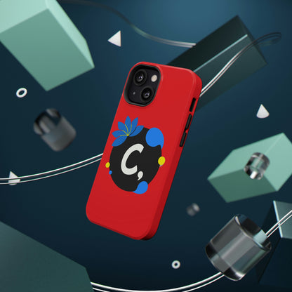COMMaDiTYbrand All-Red *SiGNATuRE" Impact-Resistant iPhone 13 Phone Case