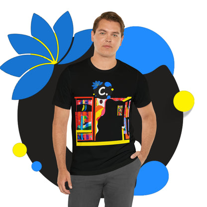 COMMaDiTYbrand *CLiMB OUT OF YOuR CAVE" Men's Short Sleeve T-Shirt