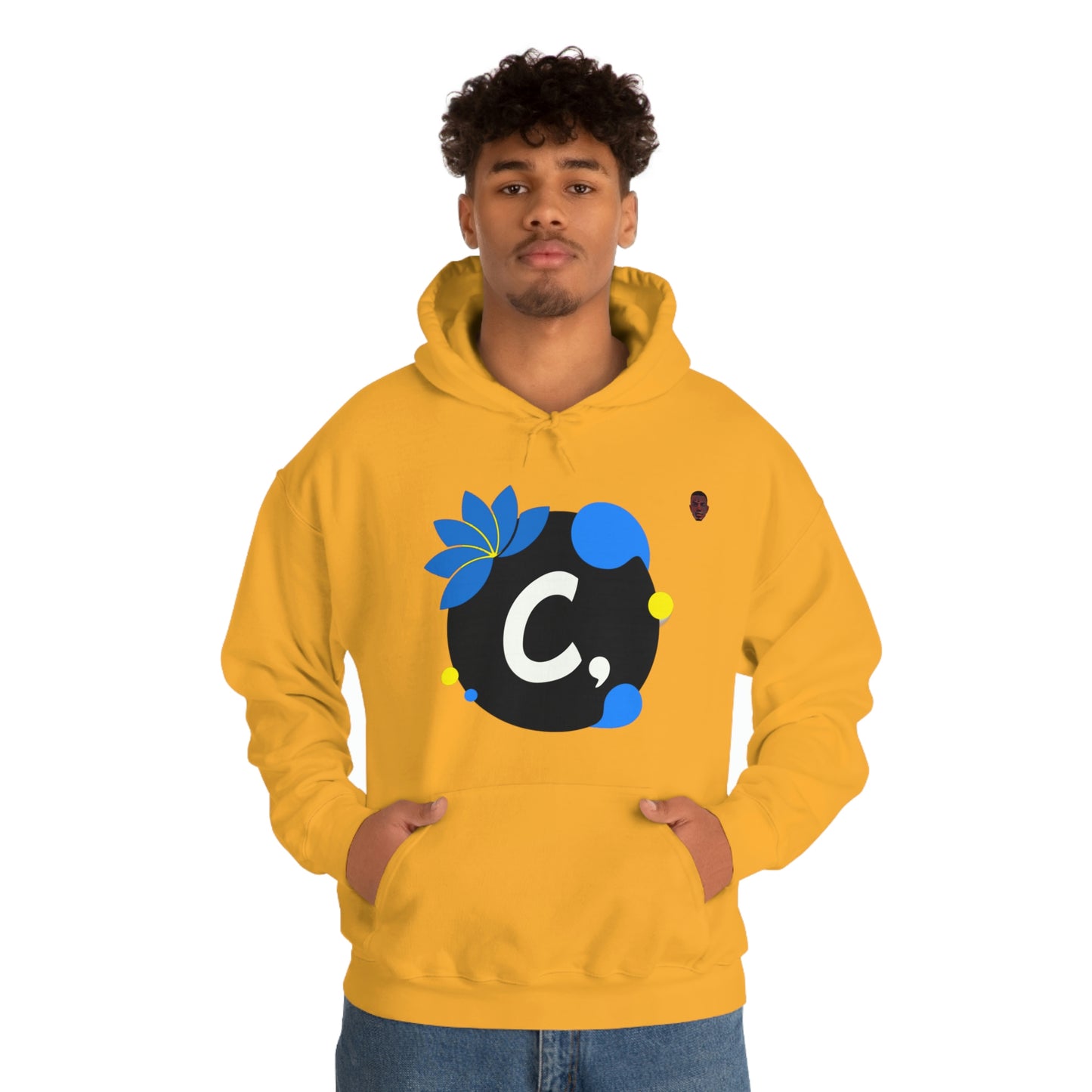 COMMaDiTYbrand *STAMPED" Men's Heavy Blend™ Hooded Sweatshirt