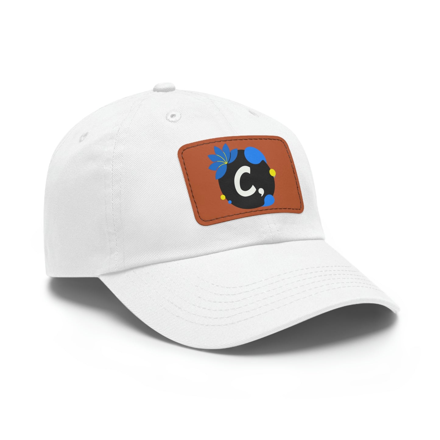 COMMaDiTYbrand *Leather Logo Patch" Dad Hat (available in multiple colors)