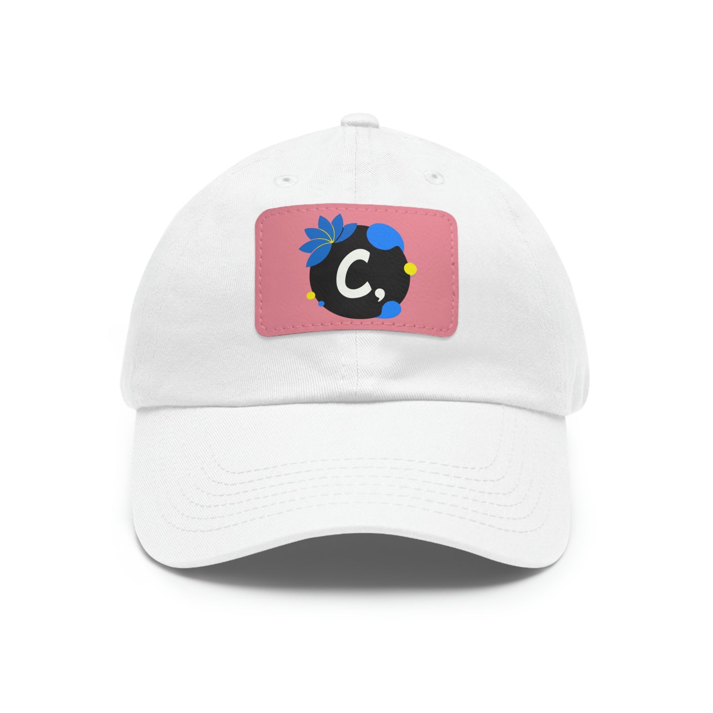 COMMaDiTYbrand *Leather Logo Patch" Dad Hat (available in multiple colors)
