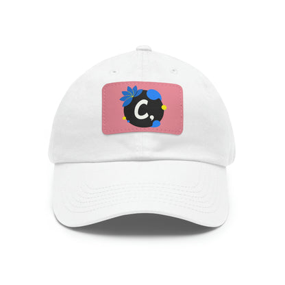 COMMaDiTYbrand *Leather Logo Patch" Dad Hat (available in multiple colors)