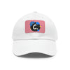 White / Pink patch / Rectangle / One size