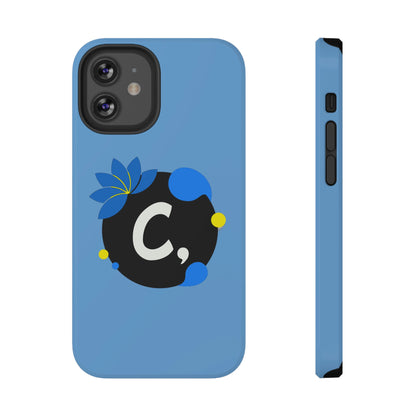 COMMaDiTYbrand SkyBlue *SiGNATuRE" Impact-Resistant Phone Case
