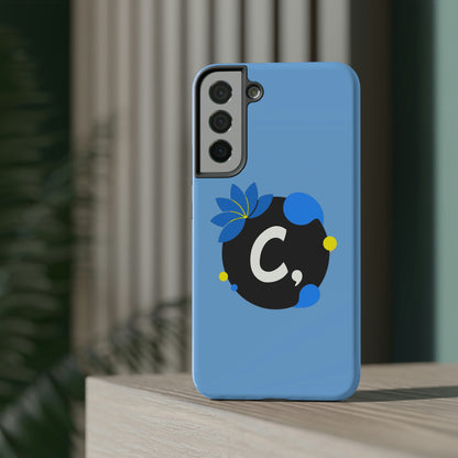 COMMaDiTYbrand SkyBlue *SiGNATuRE" Impact-Resistant Phone Case