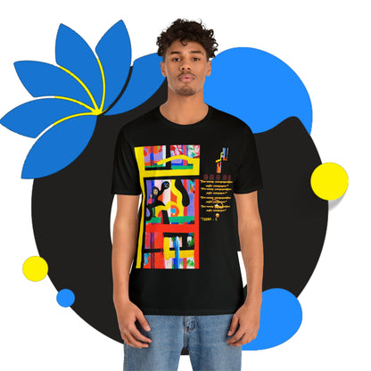 COMMaDiTYbrand *JUMPiN' THRU HooPS" Men's Short Sleeve T-Shirt