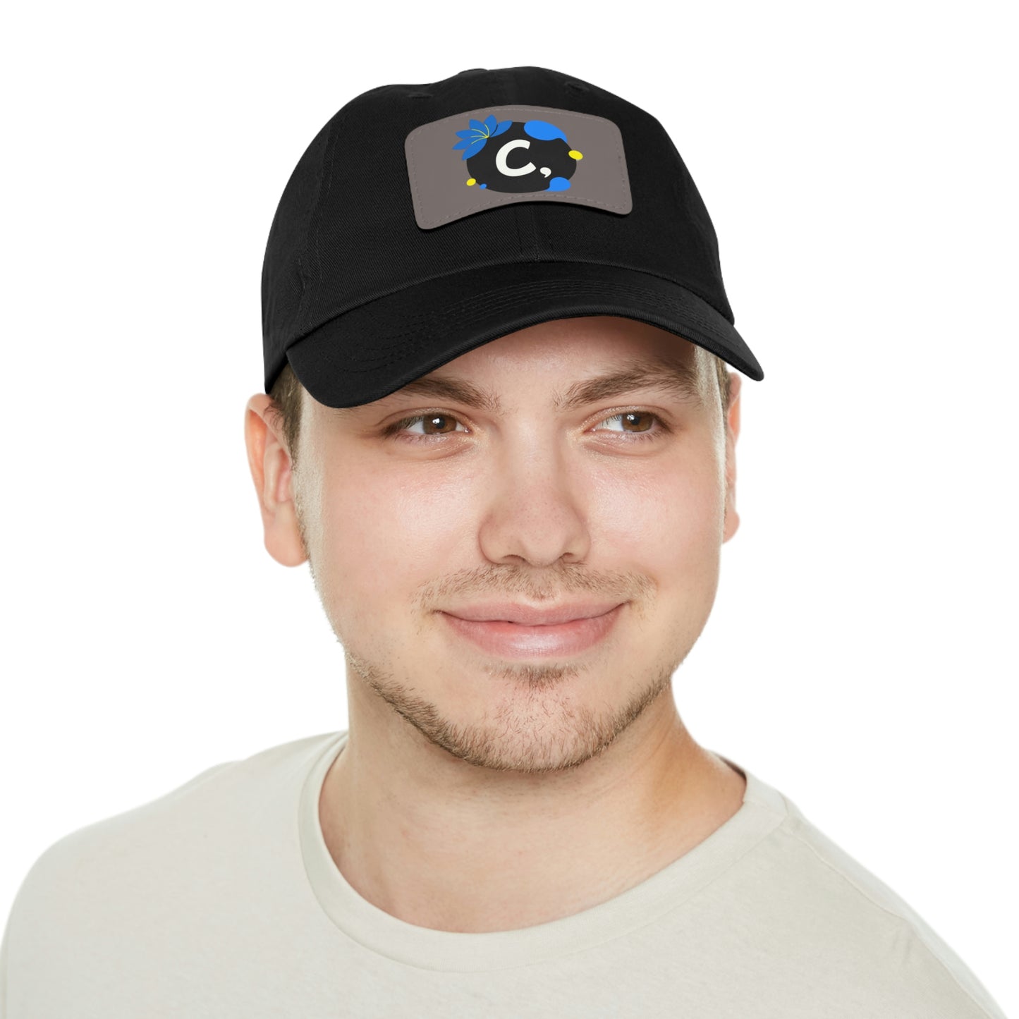 COMMaDiTYbrand *Leather Logo Patch" Dad Hat (available in multiple colors)
