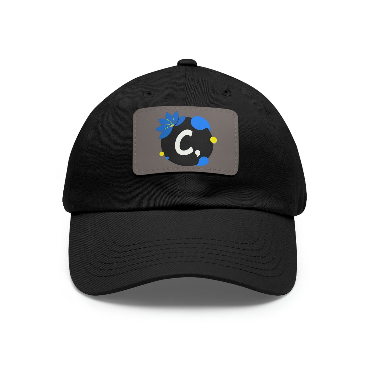 COMMaDiTYbrand *Leather Logo Patch" Dad Hat (available in multiple colors)